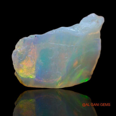 6.65 Cts Natural Australian Fire Opal Loose Gemstone Fancy Rough 18x11x6 mm R-63