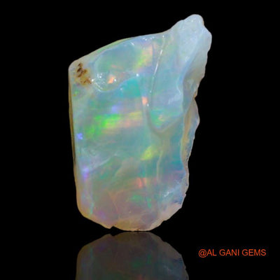 6.65 Cts Natural Australian Fire Opal Loose Gemstone Fancy Rough 18x11x6 mm R-63