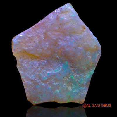 6.00 Cts Natural Australian Fire Opal Fancy Rough Loose Gemstone For Jewelry 19x18x3 mm R-642