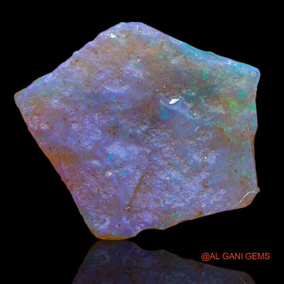 6.00 Cts Natural Australian Fire Opal Fancy Rough Loose Gemstone For Jewelry 19x18x3 mm R-642