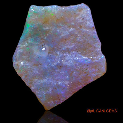 6.00 Cts Natural Australian Fire Opal Fancy Rough Loose Gemstone For Jewelry 19x18x3 mm R-642