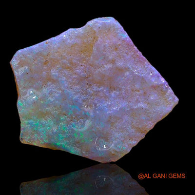 6.00 Cts Natural Australian Fire Opal Fancy Rough Loose Gemstone For Jewelry 19x18x3 mm R-642