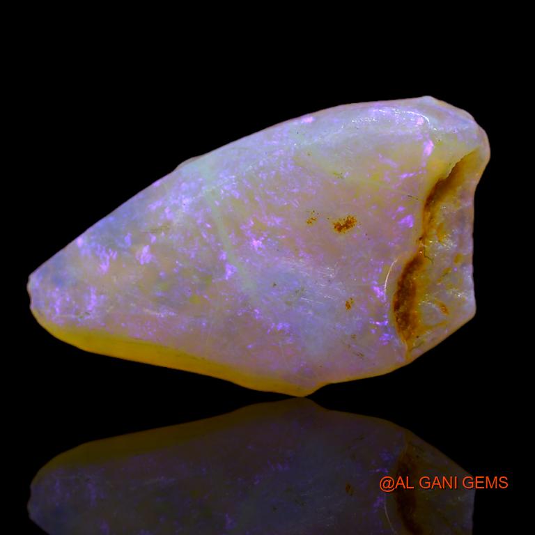 10.00 Cts Natural Australian Fire Opal Loose Gemstone Fancy Rough 26x14x5 mm R-644