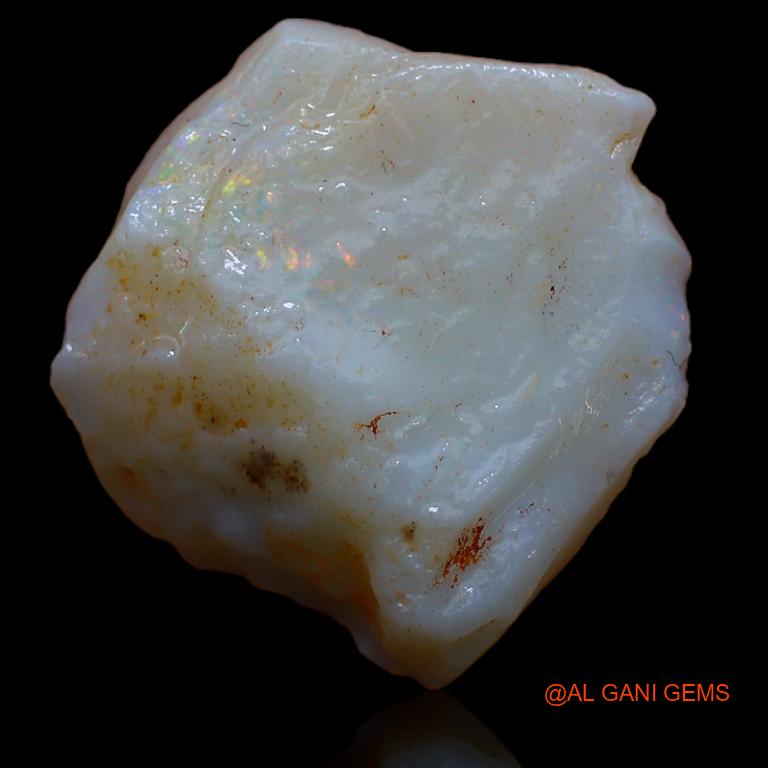 10.00 Cts Natural Australian Fire Opal Fancy Rough Loose Gemstone For Jewelry 20x19x5 mm R-647