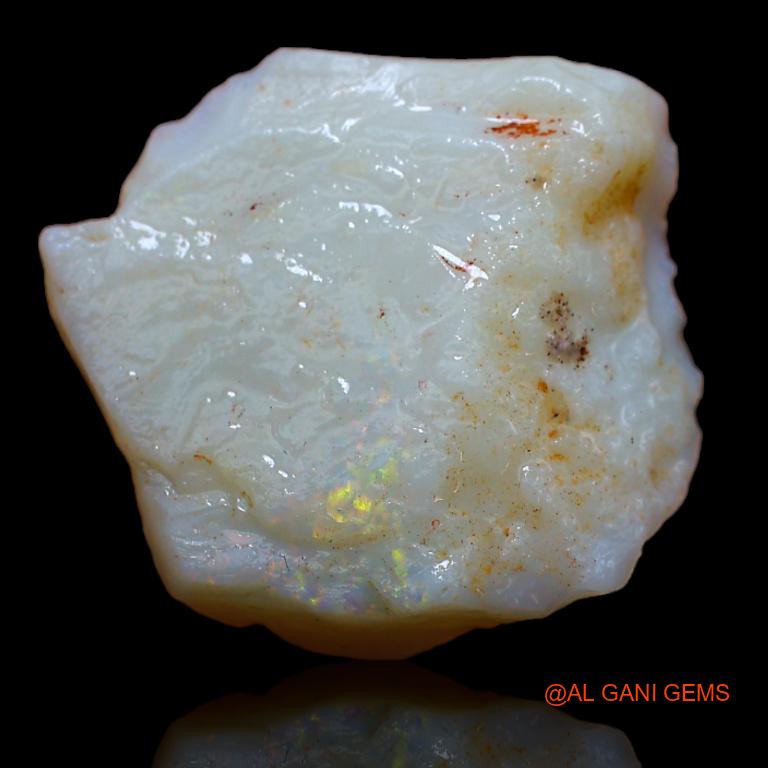 10.00 Cts Natural Australian Fire Opal Fancy Rough Loose Gemstone For Jewelry 20x19x5 mm R-647