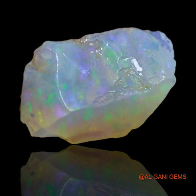 5.15 Cts Unheated Australian Fire Opal Loose Gemstone Fancy Rough Natural 16x10x4 mm R-65