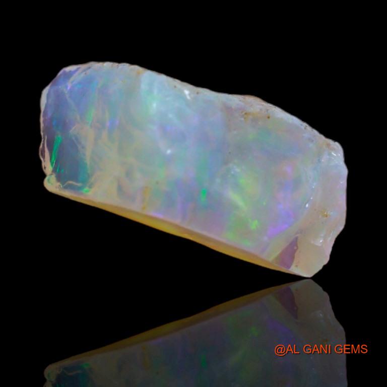 5.15 Cts Unheated Australian Fire Opal Loose Gemstone Fancy Rough Natural 16x10x4 mm R-65