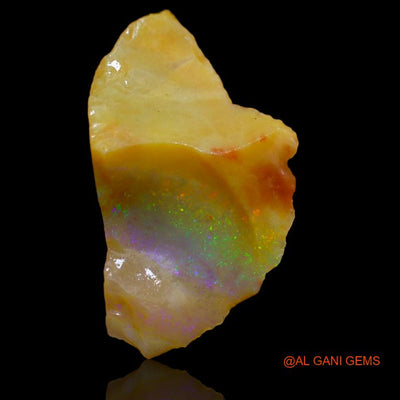 12.00 Cts Natural Australian Fire Opal Loose Gemstone Fancy Rough 28x15x10 mm R-662