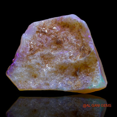 10.00 Cts Natural Australian Fire Opal Fancy Rough Loose Gemstone For Jewelry 23x19x4 mm R-664