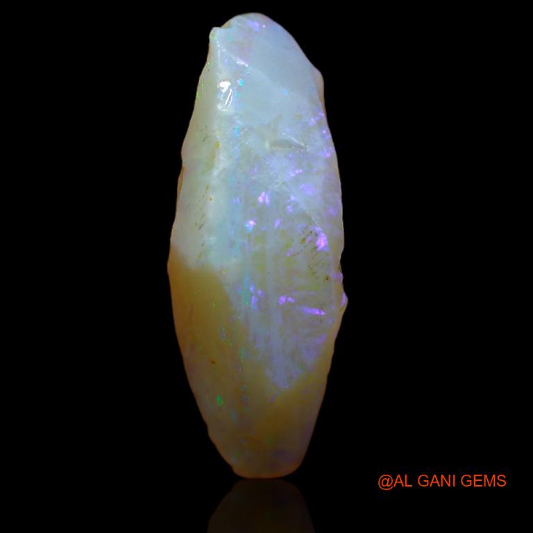 11.00 Cts Natural Australian Fire Opal Loose Gemstone Fancy Rough 27x10x9 mm R-665