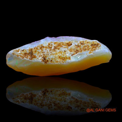 11.00 Cts Natural Australian Fire Opal Loose Gemstone Fancy Rough 27x10x9 mm R-665