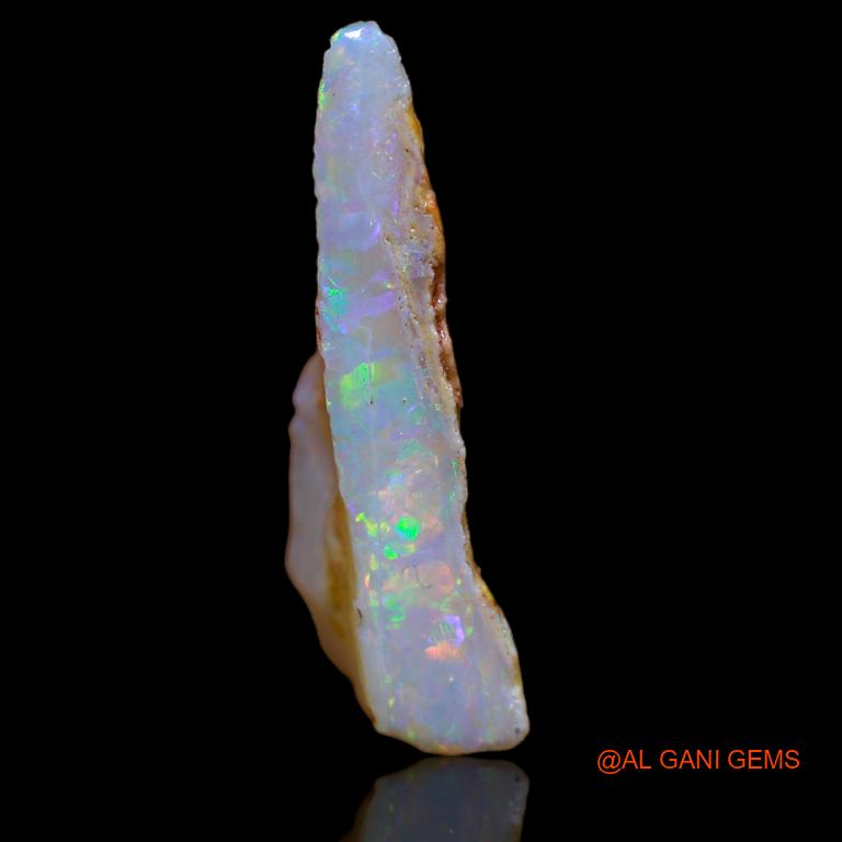 6.00 Cts Natural Australian Fire Opal Fancy Rough Loose Gemstone For Jewelry 25x11x5 mm R-667