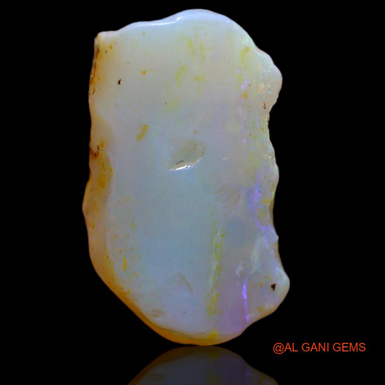 6.00 Cts Unheated Australian Fire Opal Loose Gemstone Fancy Rough Natural 19x11x5 mm R-668