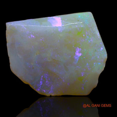 Natural Fire Opal Gemstone 7.00 Cts Loose Fancy Rough From Australia 17x15x5 mm R-669