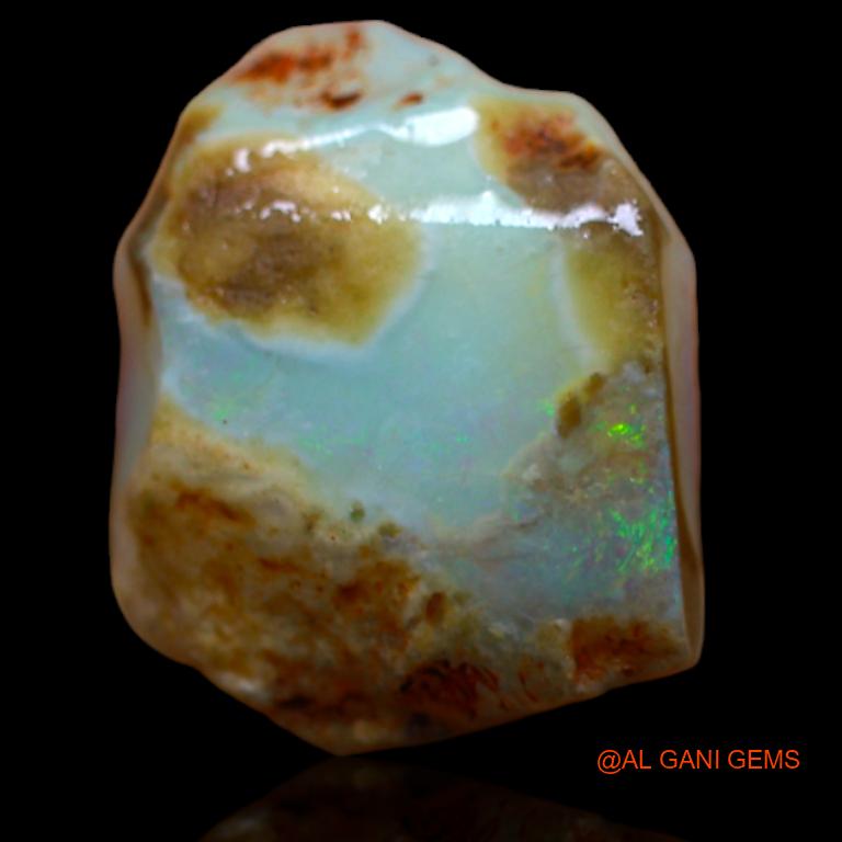 8.00 Cts Natural Australian Fire Opal Fancy Rough Loose Gemstone For Jewelry 18x14x4 mm R-670