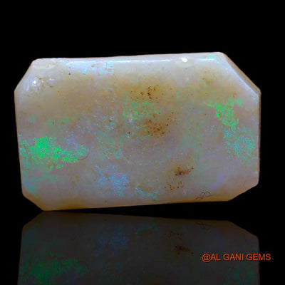 Natural Fire Opal Gemstone 5.00 Cts Loose Fancy Rough From Australia 18x11x3 mm R-671