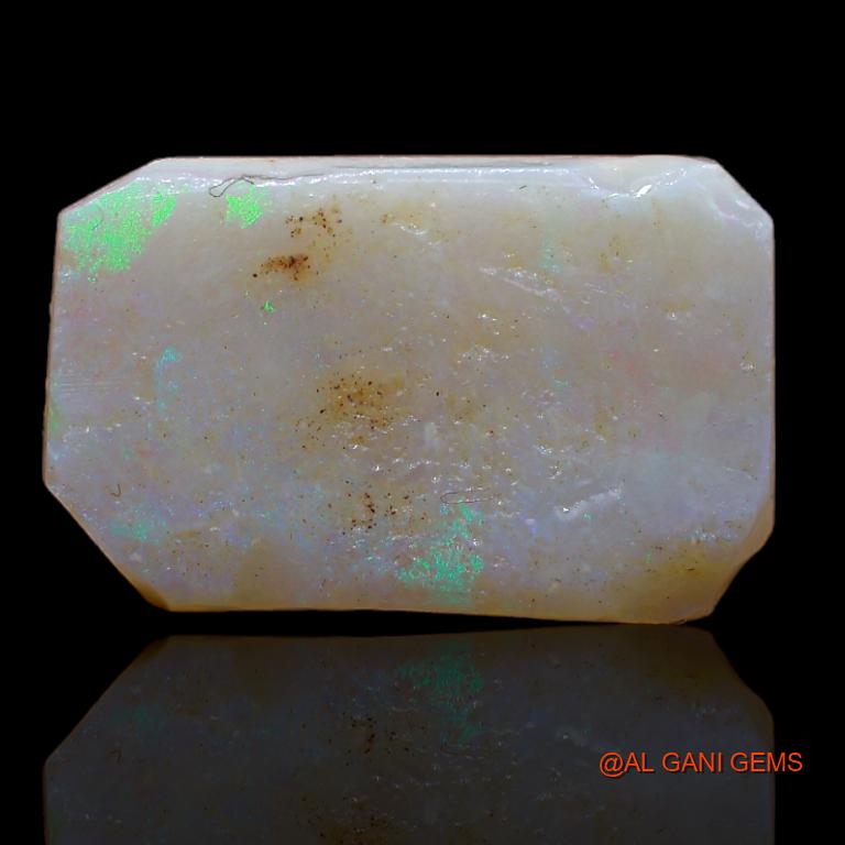 Natural Fire Opal Gemstone 5.00 Cts Loose Fancy Rough From Australia 18x11x3 mm R-671