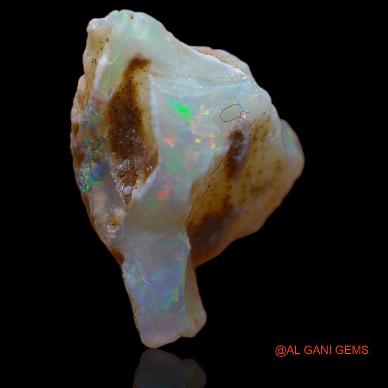 5.00 Cts Natural Australian Fire Opal Loose Gemstone Fancy Rough 17x12x6 mm R-672