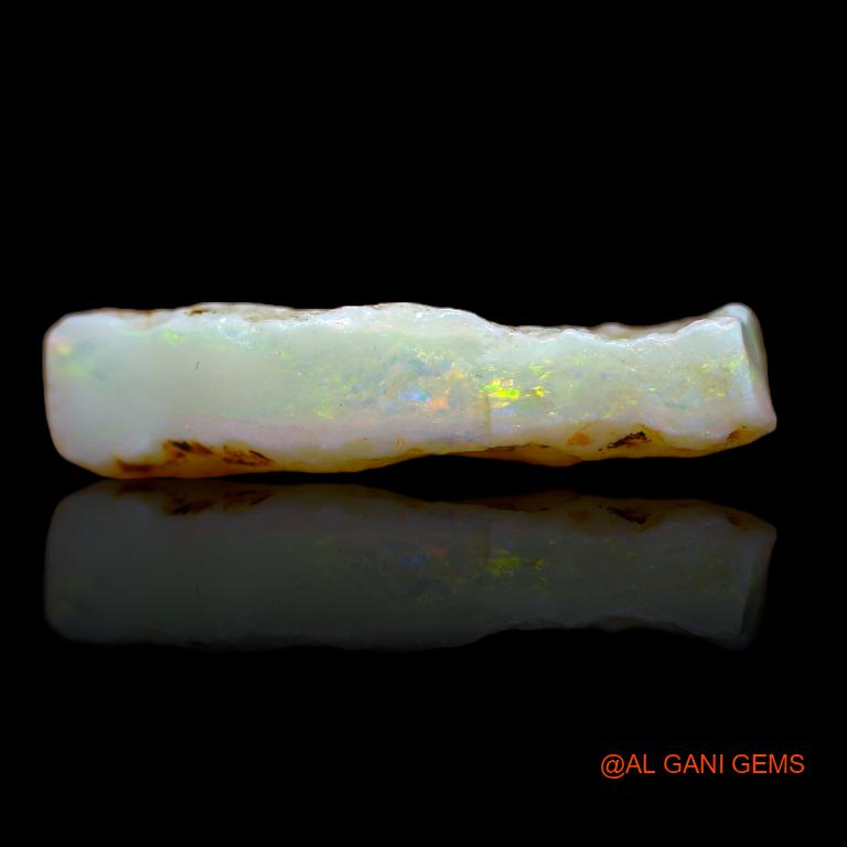 7.00 Cts Unheated Australian Fire Opal Loose Gemstone Fancy Rough Natural 25x8x5 mm R-674