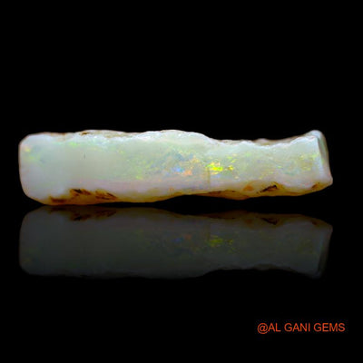 7.00 Cts Unheated Australian Fire Opal Loose Gemstone Fancy Rough Natural 25x8x5 mm R-674