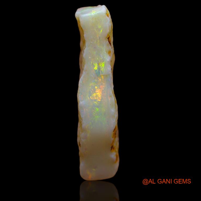 7.00 Cts Unheated Australian Fire Opal Loose Gemstone Fancy Rough Natural 25x8x5 mm R-674