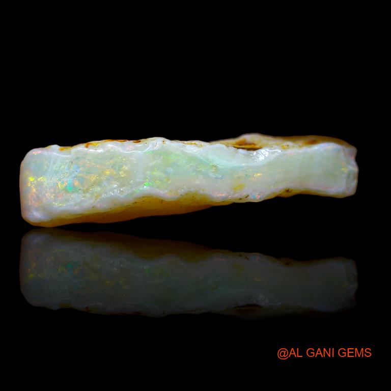 7.00 Cts Unheated Australian Fire Opal Loose Gemstone Fancy Rough Natural 25x8x5 mm R-674