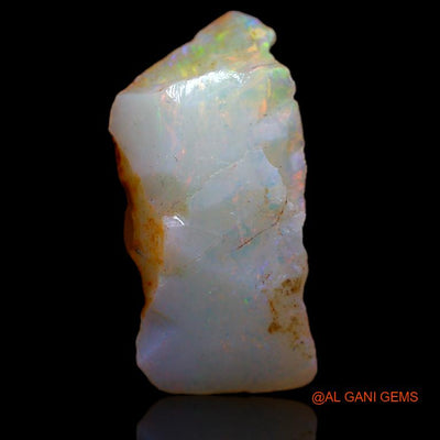 Natural Untreated Fire Opal Loose Gemstone Fancy Rough From Australia 6.00 Cts 19x9x6 mm R-675