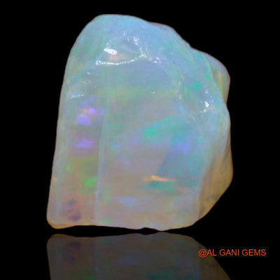 6.20 Cts Natural Australian Fire Opal Loose Gemstone Fancy Rough 14x11x6 mm R-67