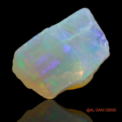 6.20 Cts Natural Australian Fire Opal Loose Gemstone Fancy Rough 14x11x6 mm R-67