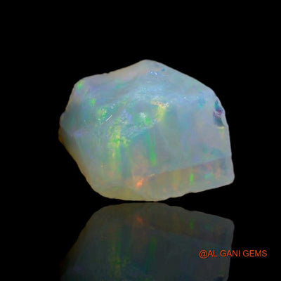 6.20 Cts Natural Australian Fire Opal Loose Gemstone Fancy Rough 14x11x6 mm R-67