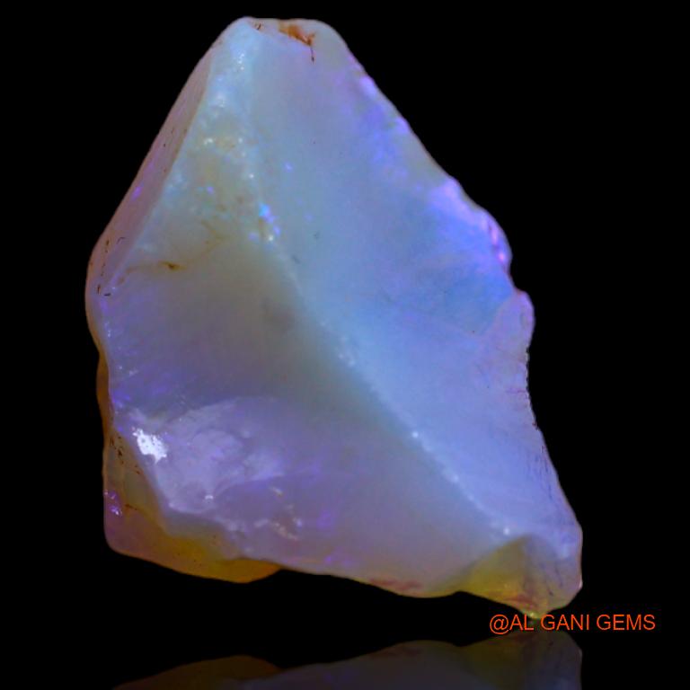 7.00 Cts Natural Australian Fire Opal Loose Gemstone Fancy Rough 14x11x7 mm R-689