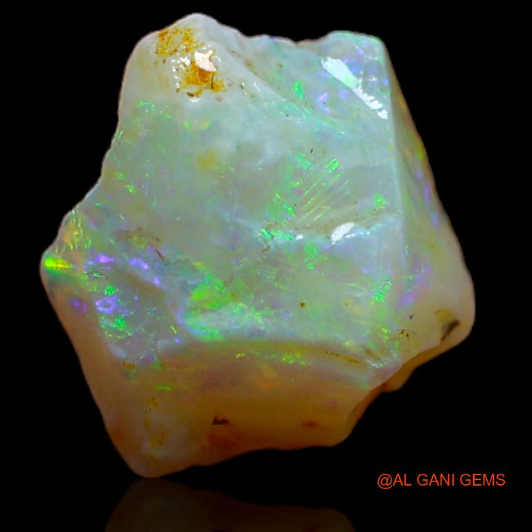 3.00 Cts Natural Australian Fire Opal Fancy Rough Loose Gemstone For Jewelry 12x11x6 mm R-690