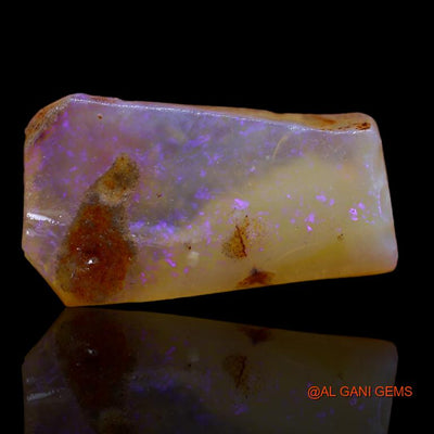 8.00 Cts Natural Australian Fire Opal Loose Gemstone Fancy Rough 22x12x4 mm R-693