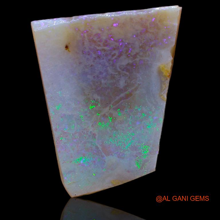 7.00 Cts Natural Australian Fire Opal Loose Gemstone Fancy Rough 17x14x7 mm R-694