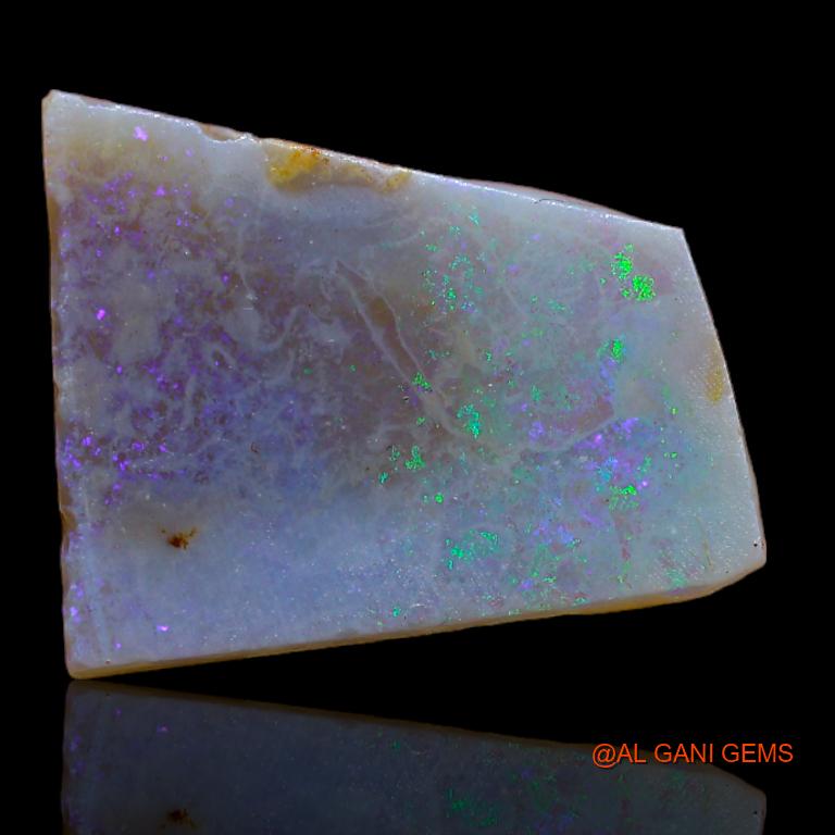 7.00 Cts Natural Australian Fire Opal Loose Gemstone Fancy Rough 17x14x7 mm R-694
