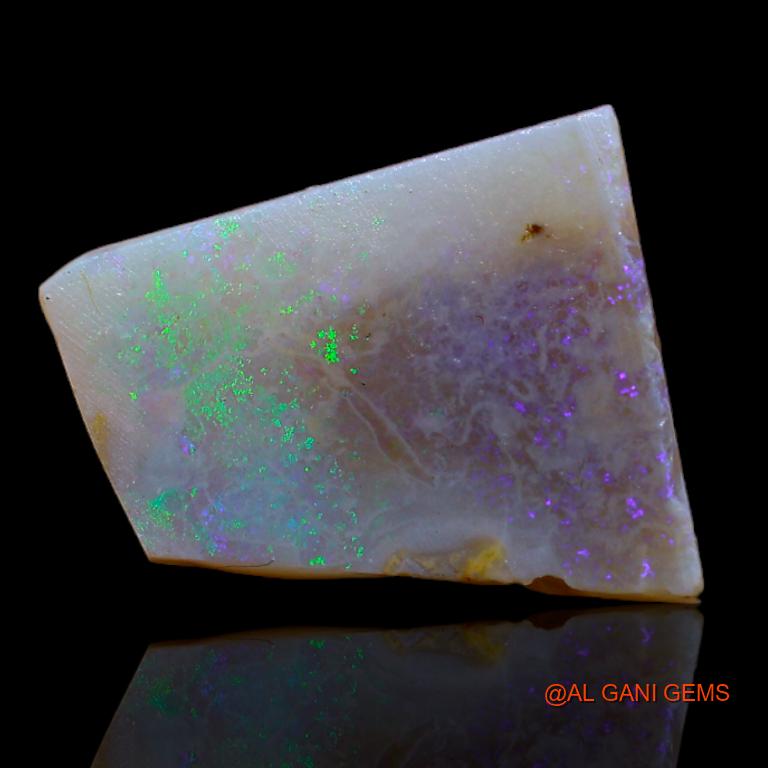 7.00 Cts Natural Australian Fire Opal Loose Gemstone Fancy Rough 17x14x7 mm R-694