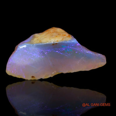 7.00 Cts Natural Australian Fire Opal Loose Gemstone Fancy Rough 20x12x7 mm R-695