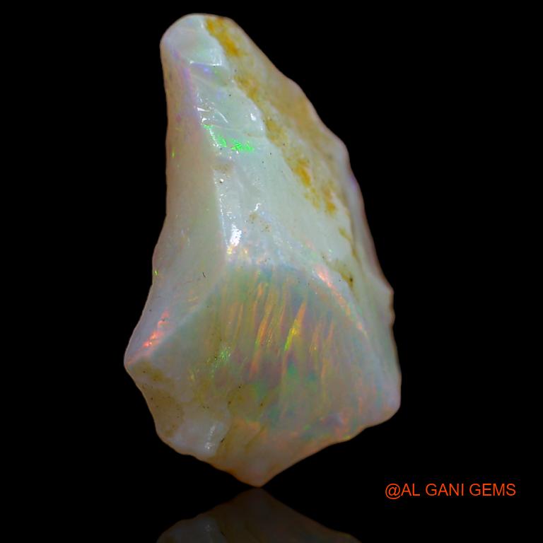 5.00 Cts Natural Australian Fire Opal Loose Gemstone Fancy Rough 19x12x6 mm R-697