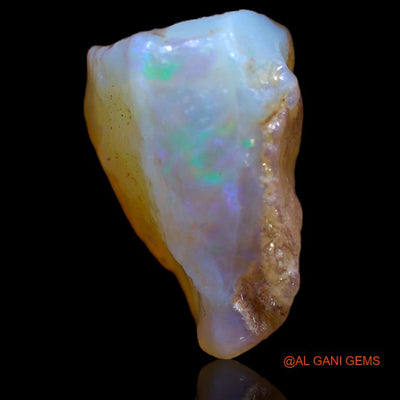 Natural Untreated Fire Opal Loose Gemstone Fancy Rough From Australia 12.00 Cts 16x14x13 mm R-701