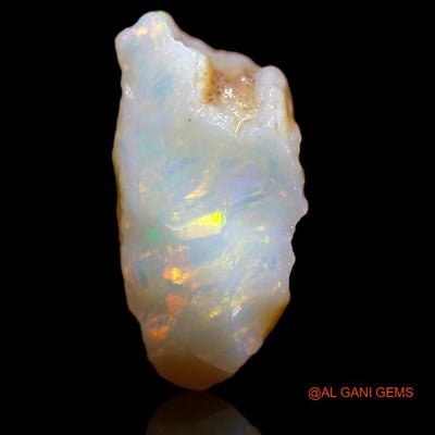 5.00 Cts Natural Australian Fire Opal Loose Gemstone Fancy Rough 16x10x8 mm R-702