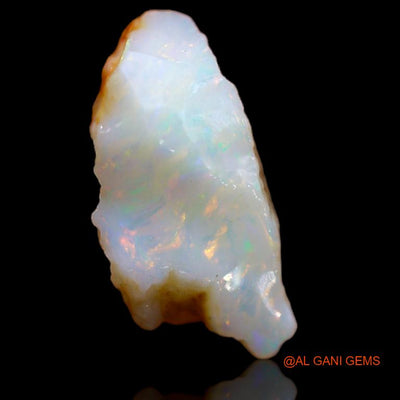 5.00 Cts Natural Australian Fire Opal Loose Gemstone Fancy Rough 16x10x8 mm R-702