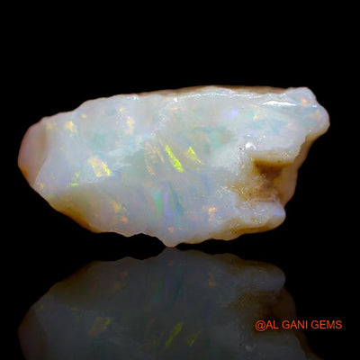 5.00 Cts Natural Australian Fire Opal Loose Gemstone Fancy Rough 16x10x8 mm R-702