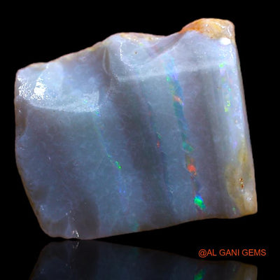 6.00 Cts Unheated Australian Fire Opal Loose Gemstone Fancy Rough Natural 13x11x7 mm R-703