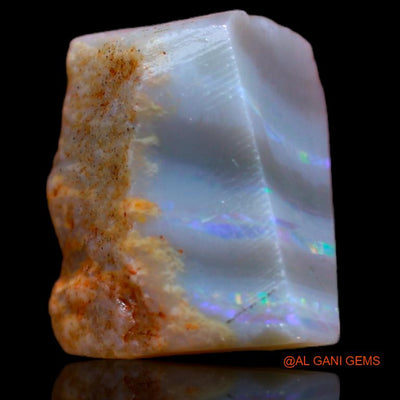 6.00 Cts Unheated Australian Fire Opal Loose Gemstone Fancy Rough Natural 13x11x7 mm R-703