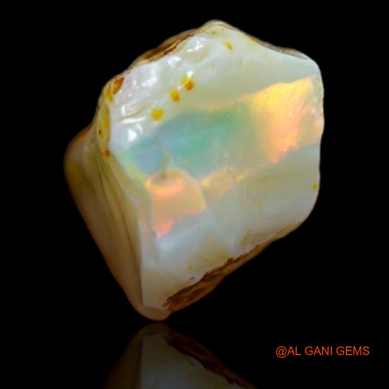 3.70 Cts Natural Australian Fire Opal Loose Gemstone Fancy Rough 12x7x7 mm R-70