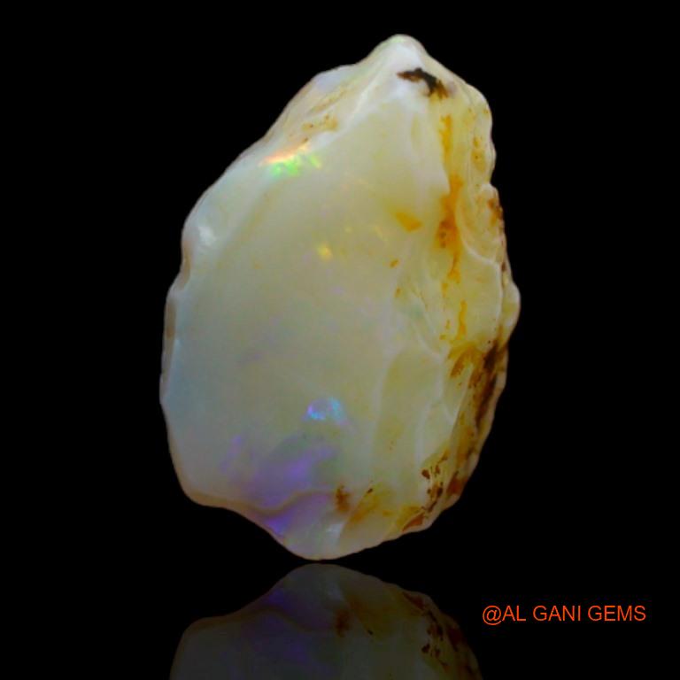 3.70 Cts Natural Australian Fire Opal Loose Gemstone Fancy Rough 12x7x7 mm R-70