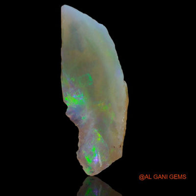 Natural Untreated Fire Opal Loose Gemstone Fancy Rough From Australia 6.00 Cts 23x9x8 mm R-711