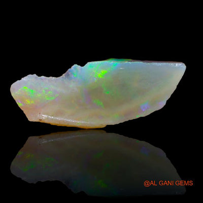 Natural Untreated Fire Opal Loose Gemstone Fancy Rough From Australia 6.00 Cts 23x9x8 mm R-711