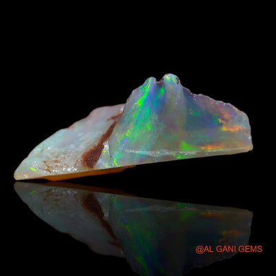 Natural Untreated Fire Opal Loose Gemstone Fancy Rough From Australia 6.00 Cts 23x9x8 mm R-711