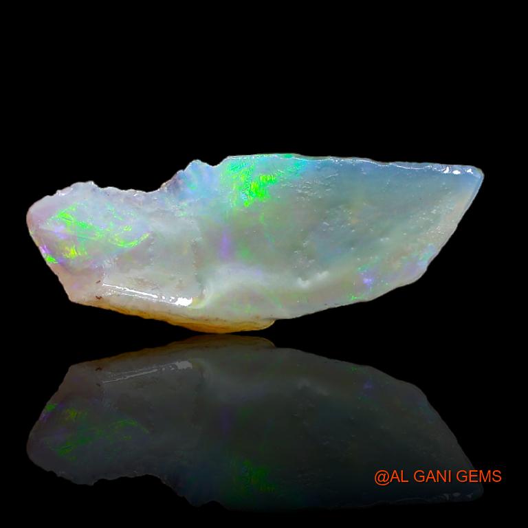 Natural Untreated Fire Opal Loose Gemstone Fancy Rough From Australia 6.00 Cts 23x9x8 mm R-711
